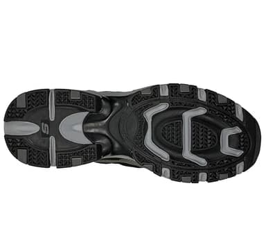 Skechers Sport Men's Vigor 2.0 Trait Memory Foam Sneaker, Charcoal/Black, 7 M US - Image 2