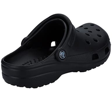 Crocs Unisex-Adult Classic Clogs, Black, 11 Men/13 Women - Image 7