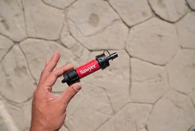 Sawyer Products SP1204 Mini Water Filtration System, Filter and Cleaning Plunger only, 4-Pack, Red - Image 5