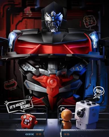 Veeniix V992 Transform Robot RC Car, 1:14 Scale, 2-in-1 Robot Toy Car with Sound & Light Effects, Gesture Sensing, Automatic Deformation, Ideal Gift for Boys and Girls - Image 3