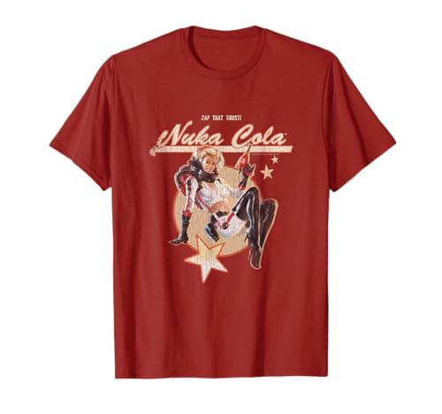 Fallout Video Game Retro Nuka Cola Ad T-Shirt