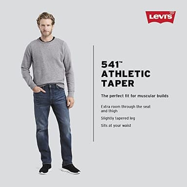 Levi's Men's 541 Athletic Fit Jeans (Also Available in Big & Tall), Funkify, 32W x 30L - Image 4