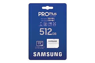 Samsung PRO Plus microSD Memory Card + Adapter, 512GB microSDXC, Up to 180 MB/s, Full HD & 4K UHD, UHS I, C10, U3, V30, A2, for Android Smartphones, Tablets, GoPRO, and DJI Drone (MB MD512SA/AM) - Image 8