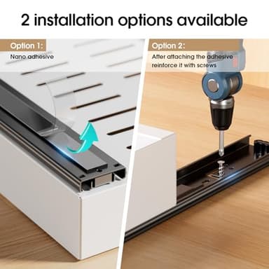 Delamu Pull Out Cabinet Organizer, 16" Deep Expandable (11.8"-19.7") Pull Out Drawers for Cabinets, Slide Out Drawers for Kitchen Cabinets, Bathroom Cabinet Organizer, Pantry, Under Sink Storage - Image 5