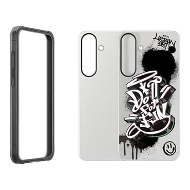 Samsung Galaxy S25+ Flipsuit Rugged Phone Case, Protective Cover, Shockproof, Durable Design, Included Interactive Card Syncs with Screen, US Version, EF-JS936CBEGUS, Black - Image 6