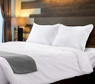 Utopia Bedding Bed Pillows for Sleeping King Size (White), Set of 2, Cooling Hotel Quality, Gusseted Pillow for Back, Stomach or Side Sleepers - Image 3