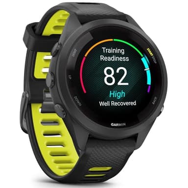 Garmin 010-02810-03 Forerunner 265S GPS Smartwatch Black/Amp Yellow Bundle with 2 YR CPS Enhanced Protection Pack (Renewed) - Image 4