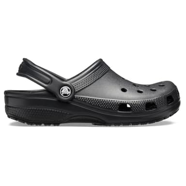 Crocs Unisex-Adult Classic Clog, Clogs for Women and Men, Black, 8 Women/6 Men - Image 9
