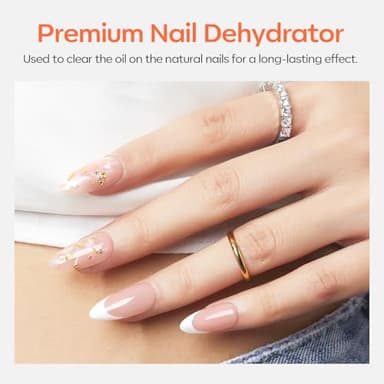 modelones Nail Dehydrator, 30 ml Nail Prep Dehydrator for Press Ons/Acrylic Nails/Gel Polish, Acid Free Natural Prep Dehydrate Acrylic Supplies - Image 4