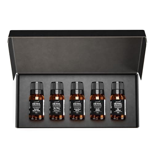 AirScent Hotel Diffuser Oil Gift Set - Seaside Hotel Scents - 10 mL, 0.34 fl oz Fragrance Oil for Aromatherapy Diffusers - Inspired by Marriott Beach Villas, My Way, Acqualina, Melia and Ritz Carlton - Image 1