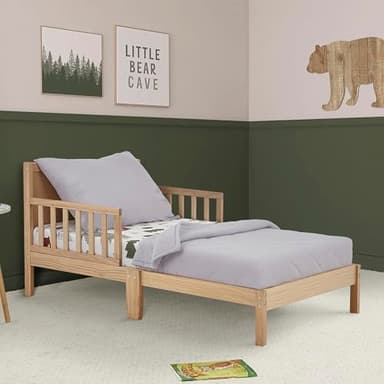 Evolur Grizzly Bear 3 Piece Toddler Bedding Set, Super Soft and Breathable Toddler Bedding, Machine Washable, Includes Fitted Sheet, Comforter and Pillow Case - Image 7