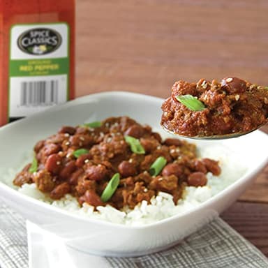 Spice Classics Ground Red Pepper, 14 oz (Pack of 6) - Six 14 Ounce Containers of Red Pepper Seasoning, Made from Dried Ground Red Chili Peppers for a Zesty Flavor - Image 5