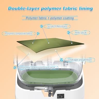 Automatic Cat Litter Box Self Cleaning - APP Control and Weight Monitoring - Ultra-Quiet, Suitable for Medium Cats and Kittens, Safe Anti-Pinch Litter Box (Assembly Required) -White - Image 6