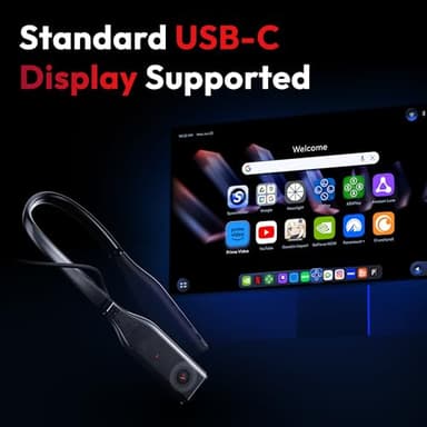 VITURE Pro Neckband, Official Partner of PSPlay, Multi-screen/3DoF/Smooth Follow/Ambient Mode, 3D Player, AI Assistant, Almost Wireless Freedom for Gaming & Streaming, 12GB+256GB - Image 4