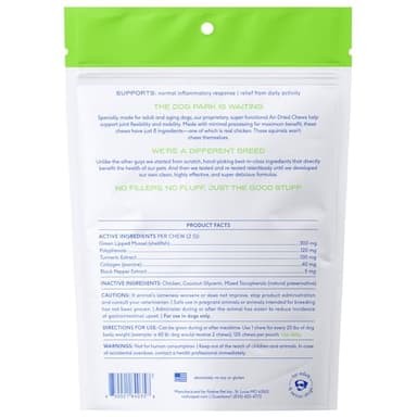 Native Pet Pain Relief for Dogs - Collagen for Dogs Promotes Joint Health, Reduce Inflammation & Stiffness - Senior Pup Joint Supplement - Natural Pain Reliever for Active & Aging Pets - 120 Chews - Image 6