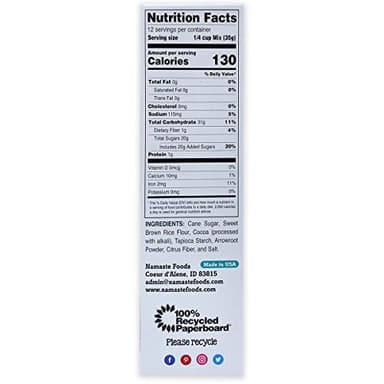 Namaste Foods Gluten Free Brownie Mix, 15 oz., Pack of 6 - Image 6