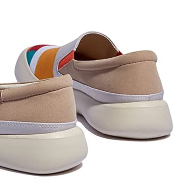 UIN Women's Walking Travel Shoes Casual Slip On Loafers Lightweight Art Painted Fashion Sneaker Denia Ⅱ Hold That Color 2 (10.5) - Image 7