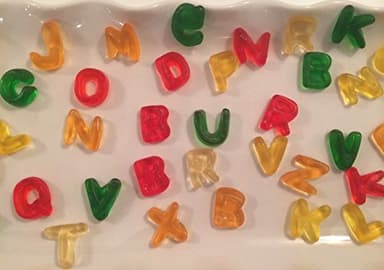 HARIBO Gummi Candy, Alphabet Letters, 5 oz. Bag (Pack of 12) - Image 8