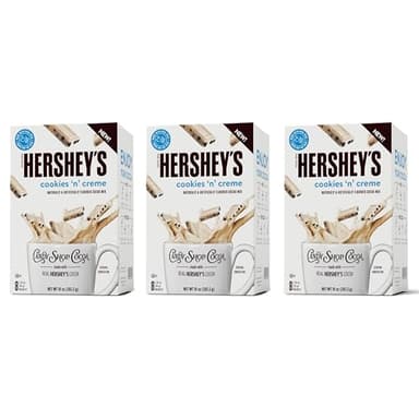 Candy Shop Cocoa HERSHEY'S COOKIES 'N' CREME Cocoa Mix, Hot Chocolate, Make Hot or Iced Cocoa, Made With Real Milk, Gluten Free, 1.25 oz Packet (24 count) - Image 1