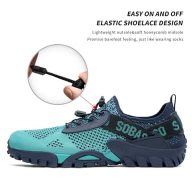 SOBASO Water Shoes Men Quick Drying Hiking Beach River Swim Shoes for Pool Surf Boating Kayaking - Image 4