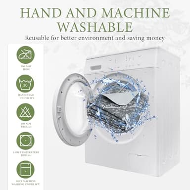 Homimp Washable Pee Pads for Dogs, 2 Pack Reusable Puppy Pads Waterproof, Absorbent and Leakproof Dog Pee Pads, Non Slip Puppy Training Pads, Pet Mat for Floor, Crate, Couch, Whelping,Grey, 36"x41" - Image 8