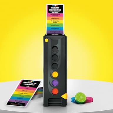 Drop Trivia Game | Electronic Party Game with Voice and Sounds | Ages 13+ | 2 or More Players | 15 Mins. | from Trivial Pursuit | Party Board Games - Image 4