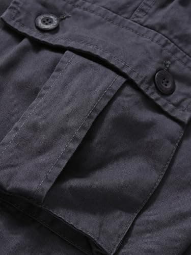 AKHIKING Men's BDU Cargo Tactical Ripstop Casual Lightweight Baggy Military Combat M65 Work Pants with 8 Pockets(No Belt) 40 - Image 6