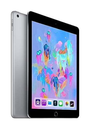 Apple iPad (2018 Model) with Wi-Fi only 32GB Apple 9.7in iPad - Space Gray (Renewed) - Image 1