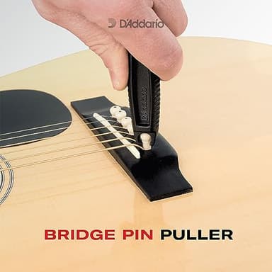 D'Addario Accessories Pro-Winder Guitar String Winder, Cutter, Bridge Pin Puller - All in One Guitar Tool - Black - Image 6