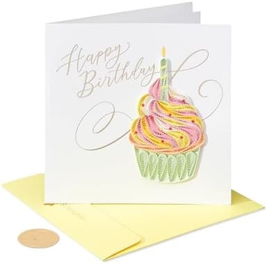 Papyrus Birthday Card (Cupcake - Image 4