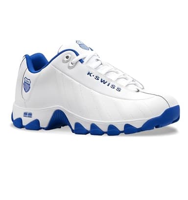 K-Swiss Men's ST329 CMF Sneaker, White/Classic Blue, 11.5 M - Image 1