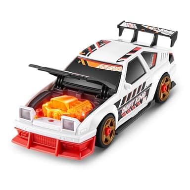 Metal Machines Speed Heroes (Black) by Zuru, 20+ Surprises, Build Your own Car, Two Bodies, Lights & Sounds, Slime - Image 2