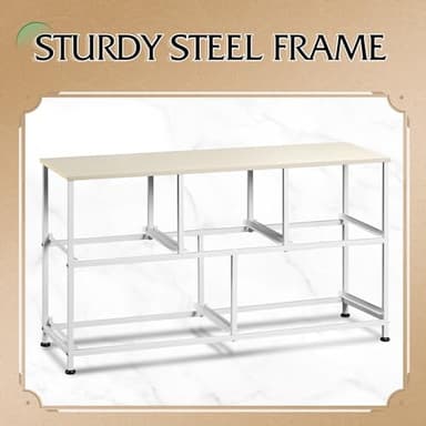 WLIVE Dresser for Bedroom with 5 Drawers, Wide Chest of Drawers, Fabric Dresser, Storage Organization Unit with Fabric Bins for Closet, Living Room, Hallway, Light Grey - Image 8