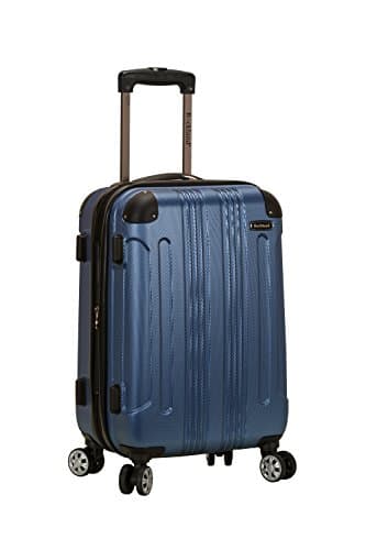 Rockland London Hardside Expandable Luggage with Spinner Wheels, Blue, Carry-On 20-Inch - Image 1