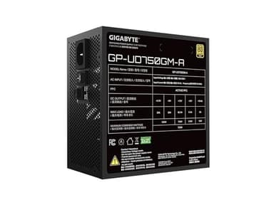 GIGABYTE 750W PSU - 80 Plus Gold Certified - Fully Modular Power Supply (GP-UD750GM-A) - Image 3