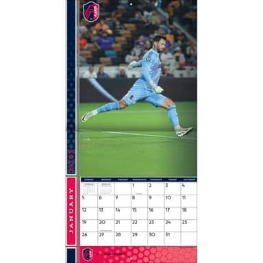 TURNER SPORTS St. Louis City SC 2025 12x12 Team Wall Calendar (25998012203) - Image 5