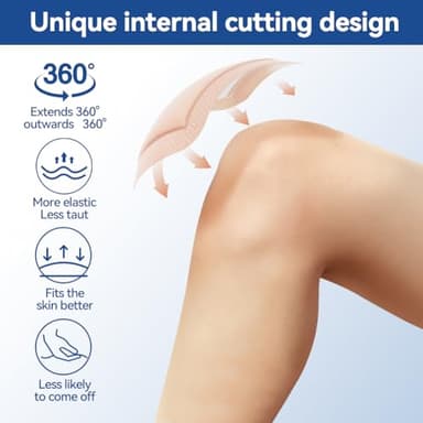 Dimora Silicone Super Absorbent Wound Dressings - Gentle Adhesive Bandages with Ultrasorb Polymer,Heavy Exudate Wound Care Pads 5"X 5" 10 Packs - Image 5