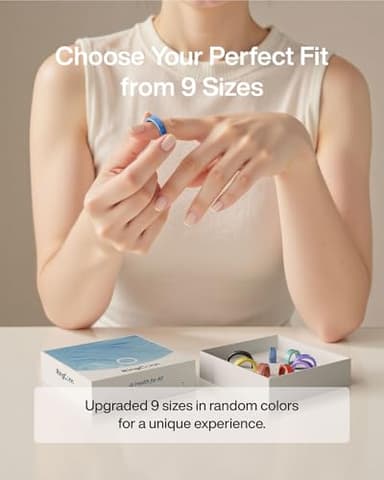 RingConn Gen 2 Air Sizing Kit - Size First Before You Buy - Choose from 9 Sizes - Sizes 6 to 14 - Only Smart Ring - Image 5