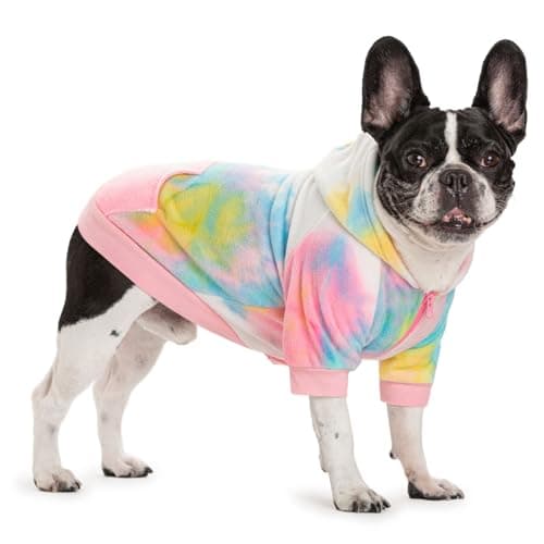French Bulldog Clothes Dog Hoodie Sweatshirts with Pockets for Small Dogs Puppy Chihuahua Coat Clothing Pet Cat Hoodie Fleece Dog Sweaters Costume - Image 1