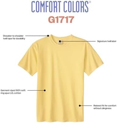 Comfort Colors Adult Heavyweight Short Sleeve Tee, Style G1717/G1745, Multipack - Image 4
