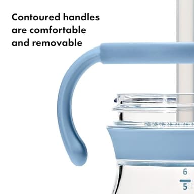 OXO Tot Transitions Straw Cup with Removable Handles - 6 oz. - Dusk - Image 4