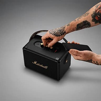 Marshall Kilburn II Bluetooth Portable Speaker - Black & Brass - Image 5