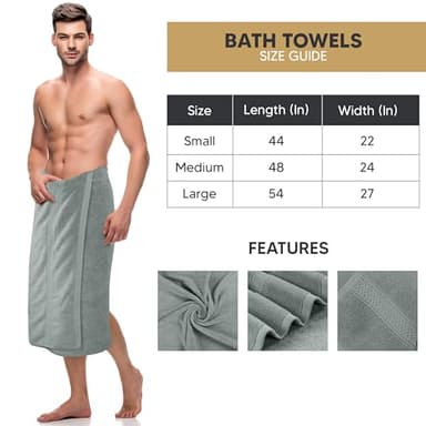 Utopia Towels 4 Pack Premium Bath Towels Set, 27 by 54 Inches, 100% Ring Spun Cotton 600GSM, Lightweight and Highly Absorbent Quick Drying Towels, Perfect for Daily Use, Cool Grey - Image 2