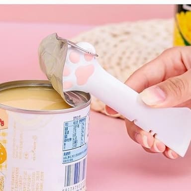 CUITIBI Small Spoon, CUITIBI Cat Wet Food Spoon,Pet Food Scoop,Spatula for Pet Food - Easy to Open with Can Opener Function - Image 5