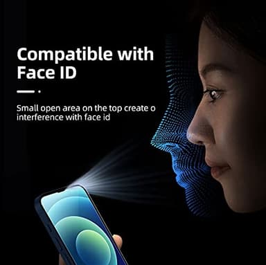 NEW'C 3 Pack Designed for iPhone 14, iPhone 13, iPhone 13 Pro Screen Protector (6.1 inches), Enhanced Tempered Glass Protection,Case Friendly, Ultra Resistant - Image 7