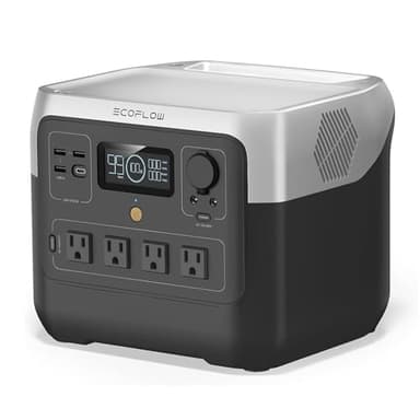 EF ECOFLOW Portable Power Station RIVER 2 Pro, 768Wh LiFePO4 Battery, 70 Min Fast Charging, 4X800W (X-Boost 1600W) AC Outlets, Solar Generator for Outdoor Camping/RVs/Home Use Black - Image 1
