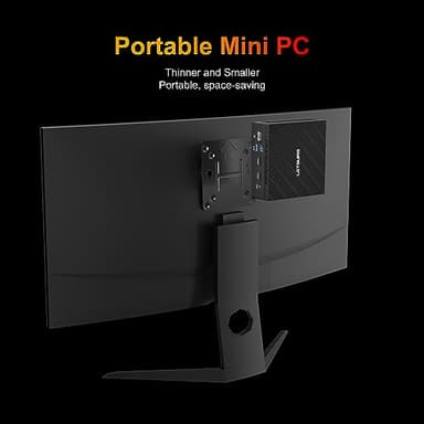 LETSUNG GoLite 11 Mini PC with Intel Celeron N4000 (2.6GHz), 8GB RAM 128GB NVMe PCIe SSD Mini Desktop Computer, 4K Dual Display, WiFi 5/BT4.2, 4*USB 3.2 Ports, VESA Mount for Home/Office/School - Image 8
