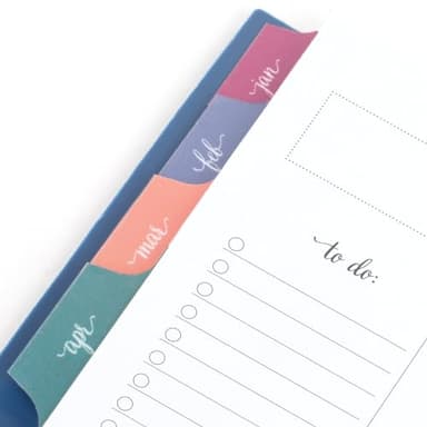 AT-A-GLANCE 2025 Planner, Weekly & Monthly, 8-1/2" x 11", Large, Harmony, Denim (1099-905-20-25) - Image 8