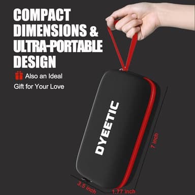 Dyeetic 6000A Jump Starter, 12V Portable Car Jump Starter Battery Pack (All Gas and 10.0L Diesel Engines), 26800mAh Lithium Jump Box with Booster, LED Light, Jumper Cable - Image 8