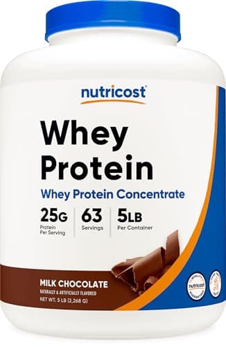Nutricost Whey Protein Concentrate (Chocolate) 5LBS - Image 1